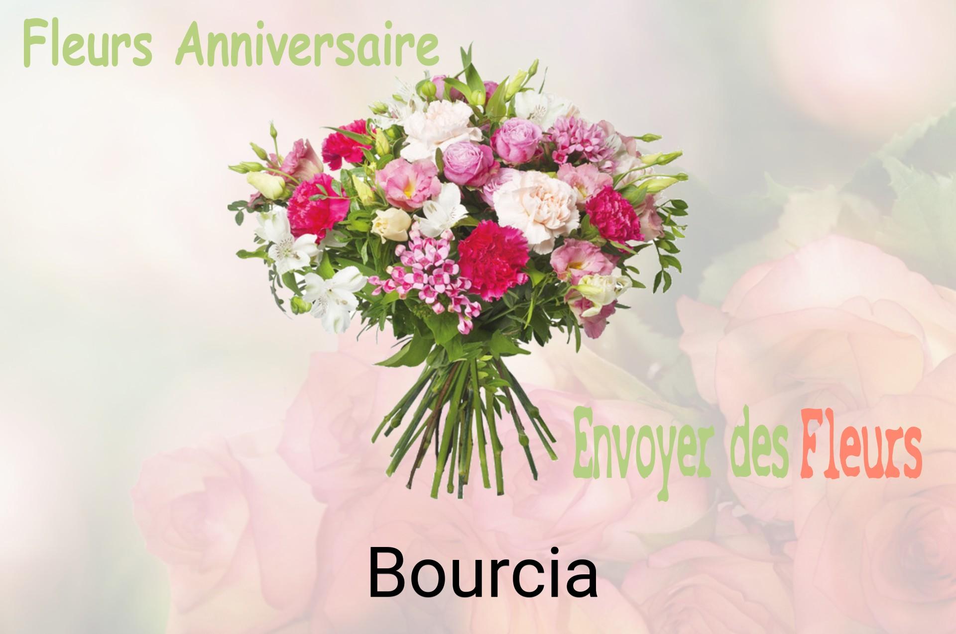 Bouquet de fleurs d’anniversaire livré à Bourcia