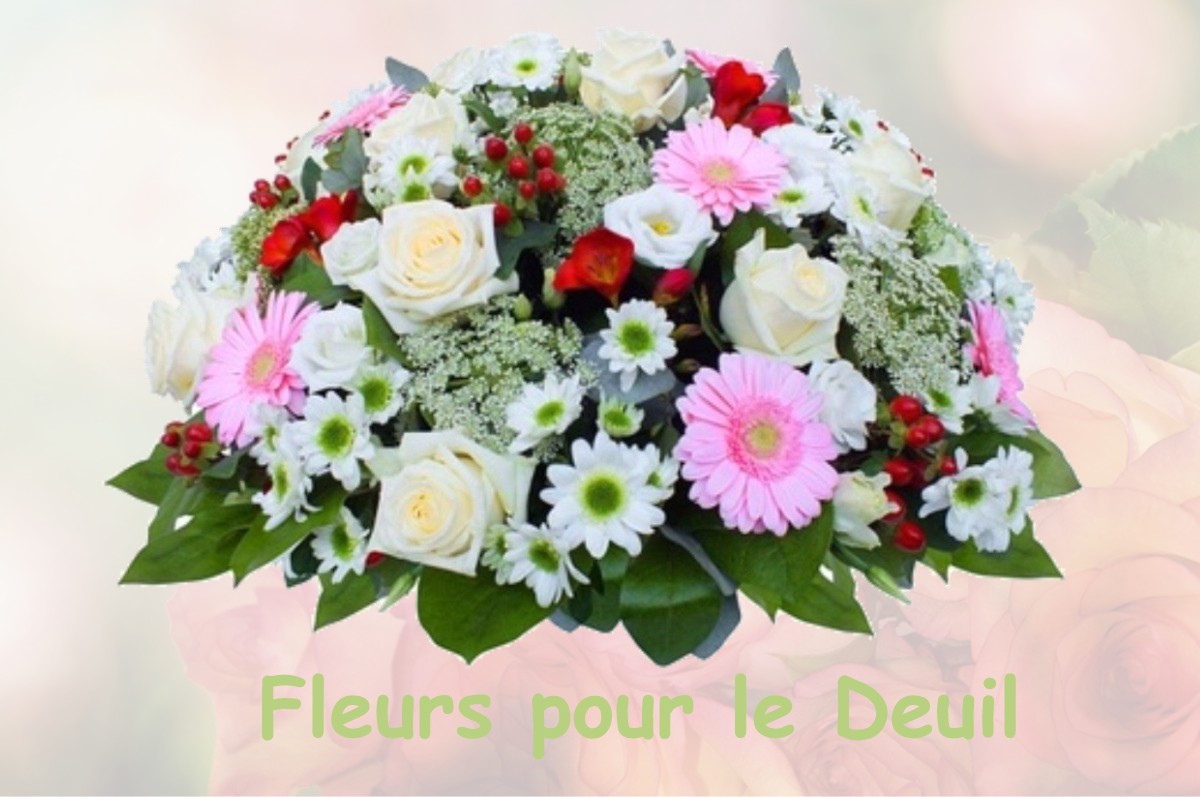 fleurs deuil BOURCIA